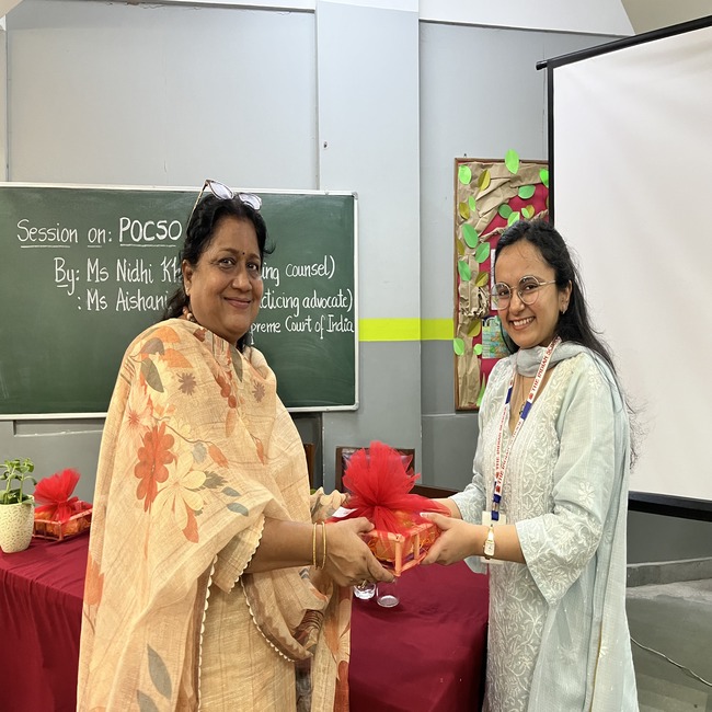 Law, Agency, and Voice, The Citizenship Programme initiates POCSO Awareness Session for classes 8,9 and 10
